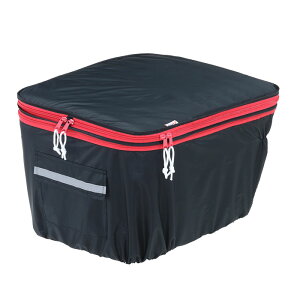 メール便送料無料 Keia+ 自転車2段式後かごカバー 【 かご カゴ カゴカバー かごカバー 自転車かご カバー 自転車カゴカバー 後 防水 2段 かわいい 川住製作所 おしゃれ 後ろカゴカバー かぶせ