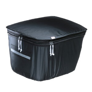 メール便送料無料 Keia+ 自転車2段式後かごカバー 【 かご カゴ カゴカバー かごカバー 自転車かご カバー 自転車カゴカバー 後 防水 2段 かわいい 川住製作所 おしゃれ 後ろカゴカバー かぶせ