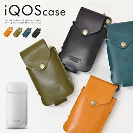 送料無料 栃木レザー(ジーンズ)アイコスケースフック付き【iQOS シガレットケース 収納ケース 電子タバコ たばこ ホルダー バッテリー ヒートスティック メンズ レディース 日本製 本革】バレンタイン