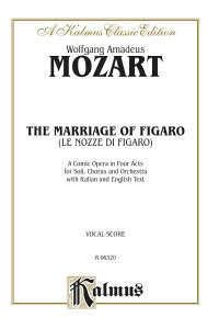 y yizy񎞁A[1Tԁ`10zA tBǨiH[JXRAj The Marriage of Figaro (Vocal Score) /W.A.MozartyEȊOz