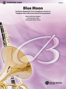 �y�� �y���i�z�y��񎞁A�[��1�T�ԁ`10���z�A�� �u���[�E���[�� Blue Moon (Vocal/T.Sax/Clarinet/Trombone & Band) /RICHARD RODGERS�y����E�����ȊO���������z