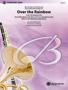�y�� �y���i�z�y��񎞁A�[��1�T�ԁ`10���z�A�� ���̔ޕ��� �iVocal or A�DSax or T�DSax Solo �� Band�j Over the Rainbow (from The Wizard of Oz) /HAROLD ARLEN�y����E�����ȊO���������z
