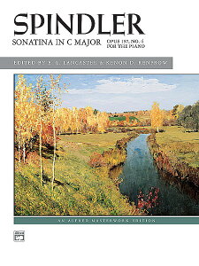 y yizy񎞁A[1Tԁ`10zA \i`l n OpD 157 NoD 4 isAm\j Sonatina in C Major Opus 157 No. 4 /Fritz Spindler