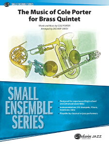 y yizy񎞁A[1Tԁ`10zA ǃATu R[E|[^[W The Music of Cole Porter for Brass Quintet /Cole PorteryEȊOz