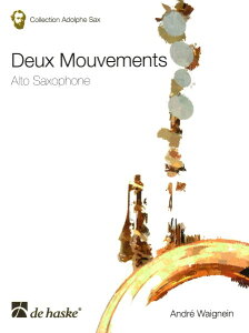 y yizy񎞁A[1Tԁ`10zA AgTbNX\ 2̊y Deux Mouvements (Alto Saxophone & Piano) /Andre WaigneinyEȊOz