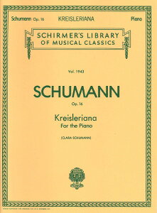 y yizy񎞁A[1Tԁ`10zA NCXA[i i16 isAm\j Kreisleriana Op. 16 /Robert Schumanny[ւȈꍇz