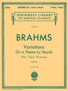 y yizy񎞁A[1Tԁ`10zA nCh̎ɂϑt OpD 56b i2P4H Scorej Variations on a Theme by Haydn Op. 56b /Johannes Brahmsy[ւȈꍇz