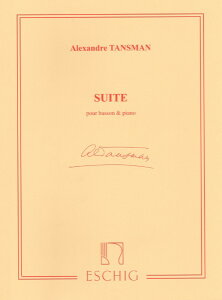 y yizy񎞁A[1Tԁ`10zA oX[\ g iBassoon  Pianoj Suite for Bassoon /Alexandre TansmanyEȊOz