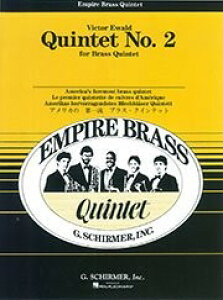 y yizy񎞁A[1Tԁ`10zA ǃATu ǌ܏dt 2 OpD 6 i5dtj Quintet No. 2 Op. 6 (Brass Quintet) /Victor EwaldyEȊOz
