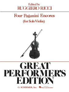 �y�� �y���i�z�y��񎞁A�[��1�T�ԁ`10���z�A�� �o�C�I�����\�� �����t���@�C�I�����̂��߂̃A���R�[���ȏW 4 Paganini Encores /Niccolo Paganini�y���[���ւ�I���̏ꍇ���������z