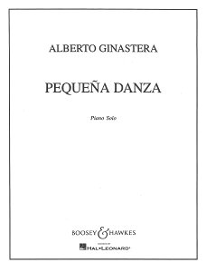 y yizy񎞁A[1Tԁ`10zA oGgȁuGX^VAv  Pequena Danza from Estancia (Piano Solo) /Alberto E. Ginasteray[ւȈꍇz