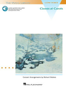 �y�� �y���i�z�y��񎞁A�[��1�T�ԁ`10���z�A�� �N���V�b�N�E�L������ Classical Carols (Low Voice) /Various�y���[���ւ�I���̏ꍇ���������z
