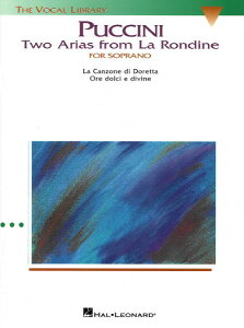 y yizy񎞁A[1Tԁ`10zA ̌u΂߁v2̃\vm̂߂̃AA Two Arias from La Rondine (Soprano) /Giacomo Pucciniy[ւȈꍇz