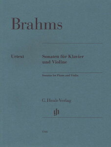 y yizy񎞁A[1Tԁ`10zA oCI\ @CIE\i^SW OpD 78 100 108  WoO 2 iŁj Violin Sonatas (Revised Edition) /Johannes BrahmsyEȊO