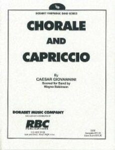楽譜 【取寄品】【取寄時、納期1週間〜10日】輸入 コラールとカプリチオ Chorale & Capriccio (Giovannini) /Caesar Giovannini【沖縄・離島以外送料無料】