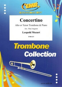 y yizy񎞁A[1Tԁ`10zA ei[TbNX\ g{[t Concertino (Tenor or Alto Trombone & Piano) /Leopold MozartyEȊOz