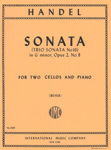 y yizy񎞁A[1Tԁ`10zA `FATu gIE\i^ gZ Op 2 No 8 igIE\i^ 16ԁj i2 Cello  Pf Sonata in G minor Op 2 No 8 (Trio Sonata No 16) /Geoy