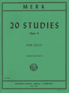 y yizy񎞁A[1Tԁ`10zA `F\ 20̗K OpD 11 it`F̂߂́j 20 Studies Opus 11 (Merk) /Joseph MerkyEȊOz