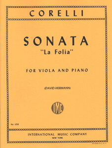 y yizy񎞁A[1Tԁ`10zA rI\ EtHAi@CIE\i^ OpD 5 NoD 12jyBIŁz iVA  PFj La Follia (Violin Sonata Opus 5 No. 12) /Arcangelo Corelliy