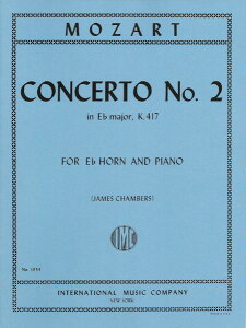 y yizy񎞁A[1Tԁ`10zA z\ zt 2 σz KD417 iHorn in Eb  Pianoj Horn Concerto No. 2 in Eb Major K 417 /Wolfgang Amadeus MozartyEȊO