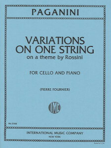 y yizy񎞁A[1Tԁ`10zA `F\ Iyu[[v̎ɂGł̕ϑtȁi[[zȁj iCello  Pianoj Variations on One String on a theme from by Rossin /Niccolo Paga