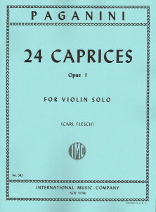 y yizy񎞁A[1Tԁ`10zA oCI\ 24̃JvX OpD 124̊z 24 Caprices Opus 1 (Violin Solo) /Niccolo PaganiniyEȊOz