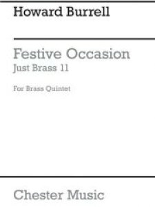y yizy񎞁A[1Tԁ`10zA ǃATu jTs yǌ܏dtz Festive Occasion (Just Brass No.11) /Howard BurrellyEȊOz