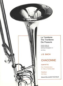 y yizy񎞁A[1Tԁ`10zA g{[ATu VRk iTrombone Quintetj Chaconne /Johann Sebastian BachyEȊOz