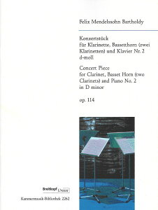 y yizy񎞁A[1Tԁ`10zA NlbgATu tpi 2 jZ OpD114 i2CLPFj Concert Piece No. 2 in D Minor MWV Q 24 Op.114 /Felix MendelssohnyEȊO