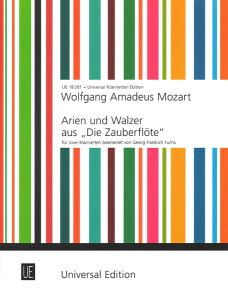 y yizy񎞁A[1Tԁ`10zA NlbgATu uJv AAEdƃcW iClarinet Duet^XRAj Arias and Waltzes from The Magic Flute /Wolfgang Amadeus Mozarty