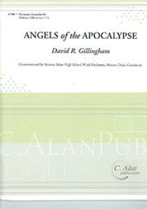y yizy񎞁A[1Tԁ`10zA ŊyATu nlَ^̓Vg Angels of the Apocalypse (8 Percussion) /David R. GillinghamyEȊOz