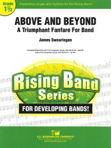 y yizy񎞁A[1Tԁ`10zA AouEAhErh ցAĔޕɁioĥ߂̊Mt@t@[j Above and Beyond (A Triumphant Fanfare for Band) /Swearingeny
