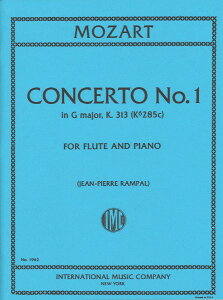 y yizy񎞁A[1Tԁ`10zA t[g\ t[gt 1 g K313 iFlute  Pianoj Flute Concerto No. 1 in G Major K. 313 /MozartyEȊOz