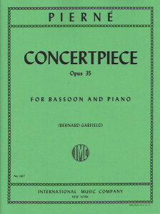y yizy񎞁A[1Tԁ`10zA oX[\ tpƑt OpD 35 iBassoon  Pianoj Concertpiece Opus 35 /Gabriel PierneyEȊOz