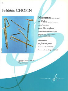 �y�� �y���i�z�y��񎞁A�[��1�T�ԁ`10���z�A�� �t���[�g�\�� ��z�Ȃƃ����c�m�N�^�[���ƃ����c�iFlute �� Piano�j Nocturnes Op 15 No 1 & No 2 & Valse Op 64 No 1 /Frederic Chopin�y���[���ւ�I���̏ꍇ��