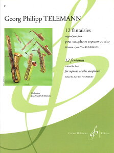 y yizy񎞁A[1Tԁ`10zA \vmTbNX\ tt[ĝ߂12̃t@^W[izȁj yTbNXŁz 12 Fantaisies (Saxophone) /Georg-Philipp TelemannyE