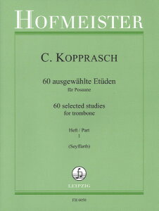 y yizy񎞁A[1Tԁ`10zA g{[\ 60̗K 1 iTrombonej 60 Ausgewadhlte Etuden Band 1 /C. Koppraschy[ւȈꍇz