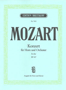 y yizy񎞁A[1Tԁ`10zA z\ zt 2 σz K417 iHorn  Pianoj Horn Concerto No. 2 in Eb Major K. 417 /Wolfgang Amadeus MozartyEȊOz