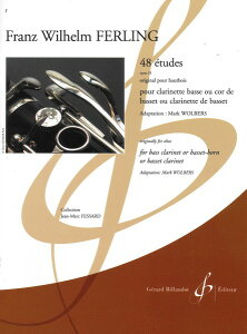 y yizy񎞁A[1Tԁ`10zA oXNlbg\ 48̗K OpD 31 48 Etudes Opus 31 (Bass Clarinet (Basset Horn)) /Franz Wilhelm FerlingyEȊOz