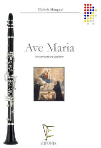 �y�� �y���i�z�y��񎞁A�[��1�T�ԁ`10���z�A�� �N�����l�b�g�\�� �A���F�E�}���A �iClarinet �� Piano�j Ave Maria (Mangani) /Michele Mangani�y����E�����ȊO���������z