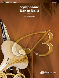 y yizy񎞁A[1Tԁ`10zA Iȑ3 ՂitBGX^j Symphonic Dance No.3 'Fiesta' /Clifton Williamsy[֕sizyEȊOz