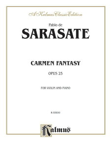 y yizy񎞁A[1Tԁ`10zA oCI\ Jz OpD 25 iJEt@^W[j iViolin  Pianoj Carmen Fantasy Opus 25 /Pablo de Sarasatey[ւȈ