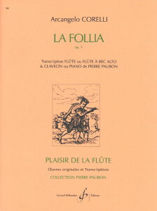 y yizy񎞁A[1Tԁ`10zA t[g\ EtHA OpD 5 iFlute  PianoiHarpsichordjj La Follia Op. 5 /Arcangelo Corelliy[ւȈꍇz