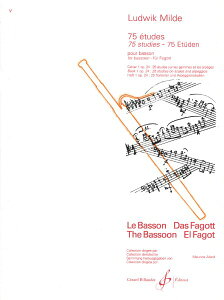 y yizy񎞁A[1Tԁ`10zA oX[ 75̗K 1 OpD24 i25̗Kȁj it@Sbg{j 75 Etudes Vol. 1 Op. 24: 25 Etudes (Bassoon) /Ludwik Mildey[ւȈꍇ