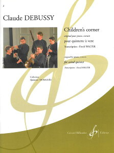 y yizy񎞁A[1Tԁ`10zA ؊ǃATu q̗̕  Childrenfs Corner (Woodwind Quintet) /Claude DebussyyEȊOz