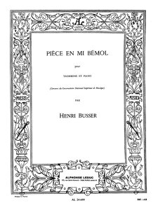 �y�� �y���i�z�y��񎞁A�[��1�T�ԁ`10���z�A�� �g�����{�[���\�� ���i �σz�� Op�D 33 Piece in E Flat Op. 33 (Trombone & Piano) /Henri Busser�y���[���ւ�I���̏ꍇ���������z