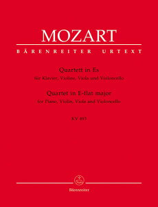 y yizy񎞁A[1Tԁ`10zA sAmldt 2 σz KD 493 iViolin^Viola^Cello^Pianoj Piano Quartet in Eb Major KV 493 /Wolfgang Amadeus MozartyEȊOz