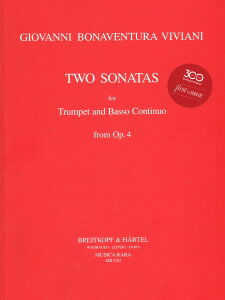 y yizy񎞁A[1Tԁ`10zA gybg\ 2̃gybgE\i^ iOpD 4j iTrumpet Bb^C  PianoiBsso 2 Sonatas from Op. 4 /Giovanni Bonaventura Vivianiy[ւ