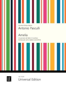 y yizy񎞁A[1Tԁ`10zA CObVz\ AA iEJFfB́uʕv̎ɂ錶zȁj Amelia (Un Pensiero del Ballo in Maschera) /Antonio Pasculli