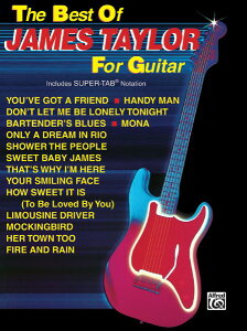 y yizy񎞁A[1Tԁ`10zA M^[̂߂̃xXgEIuEWF[XEeC[ iM^[iTABtjj The Best of James Taylor for Guitar /James Taylory[ւȈꍇ